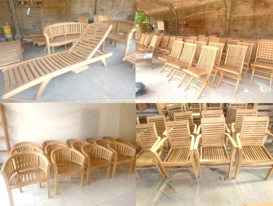 Teak garden furniture Jepara