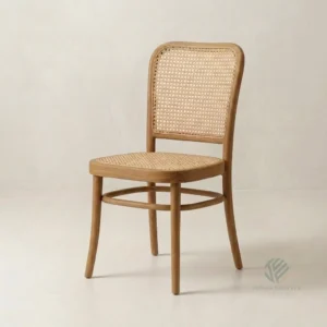 Siena solid teak dining chair with refined wooden frame and comfortable seating design