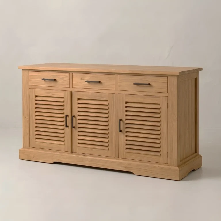 teak sideboard colonial antique
